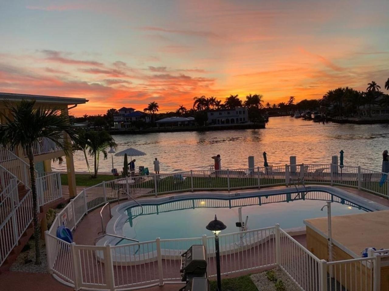 הוילה פומפנו ביץ' Studio Intracoastal Views! 5 Min Walk To The Beach מראה חיצוני תמונה